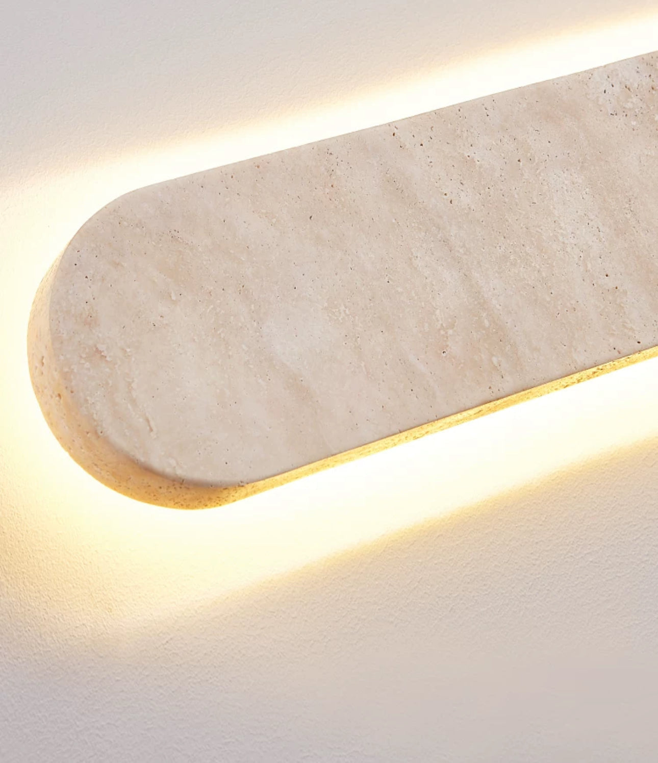 Marble Waterproof Led Wall Lamp | Wabi-sabi Minimalist Lighting for Indoor & Outdoor use - Sconces