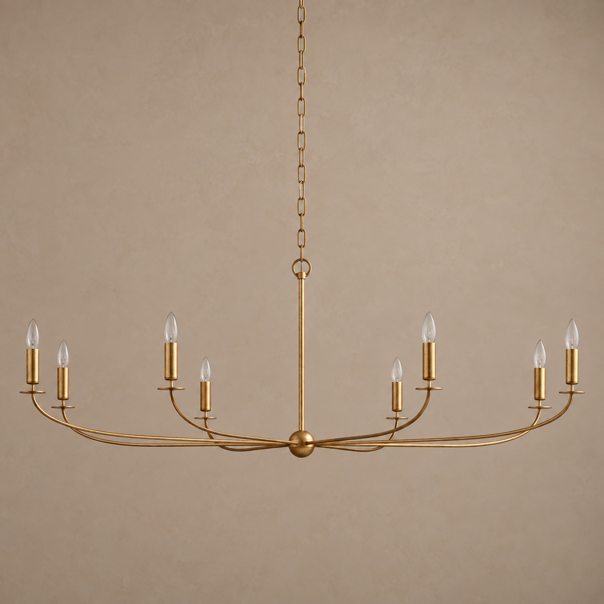 Brass Candelabra Chandelier for Dining Room | Large Gold Candle a Vaulted Ceiling Casalola Lights Luxury Lamps Interior