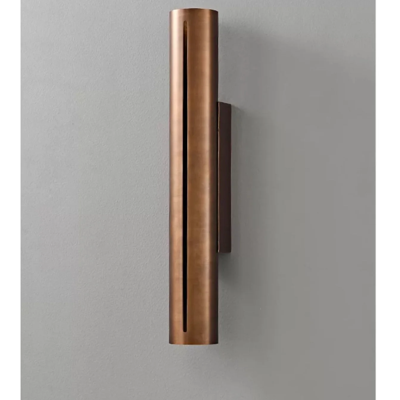 Copper Cylinder Wall Light for Hallway Living Room & Bedroom – Modern Vertical Sconce Casalolalights Luxury Lamps
