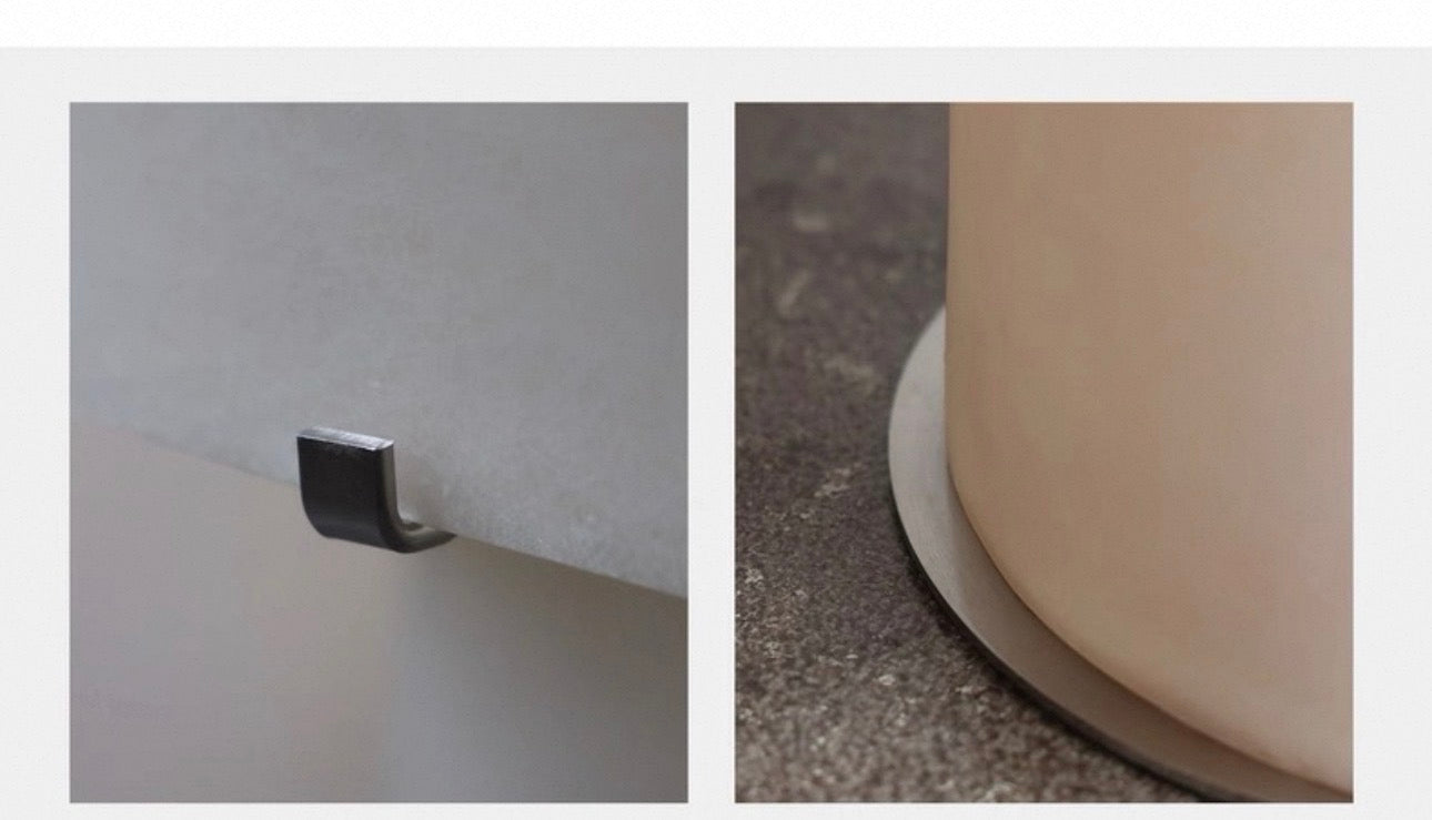 Minimalist Cylinder Floor Lamp | 132cm Wabi-sabi Totem | Translucent Stone-paper Texture | Soft Glow Resin | Casalola