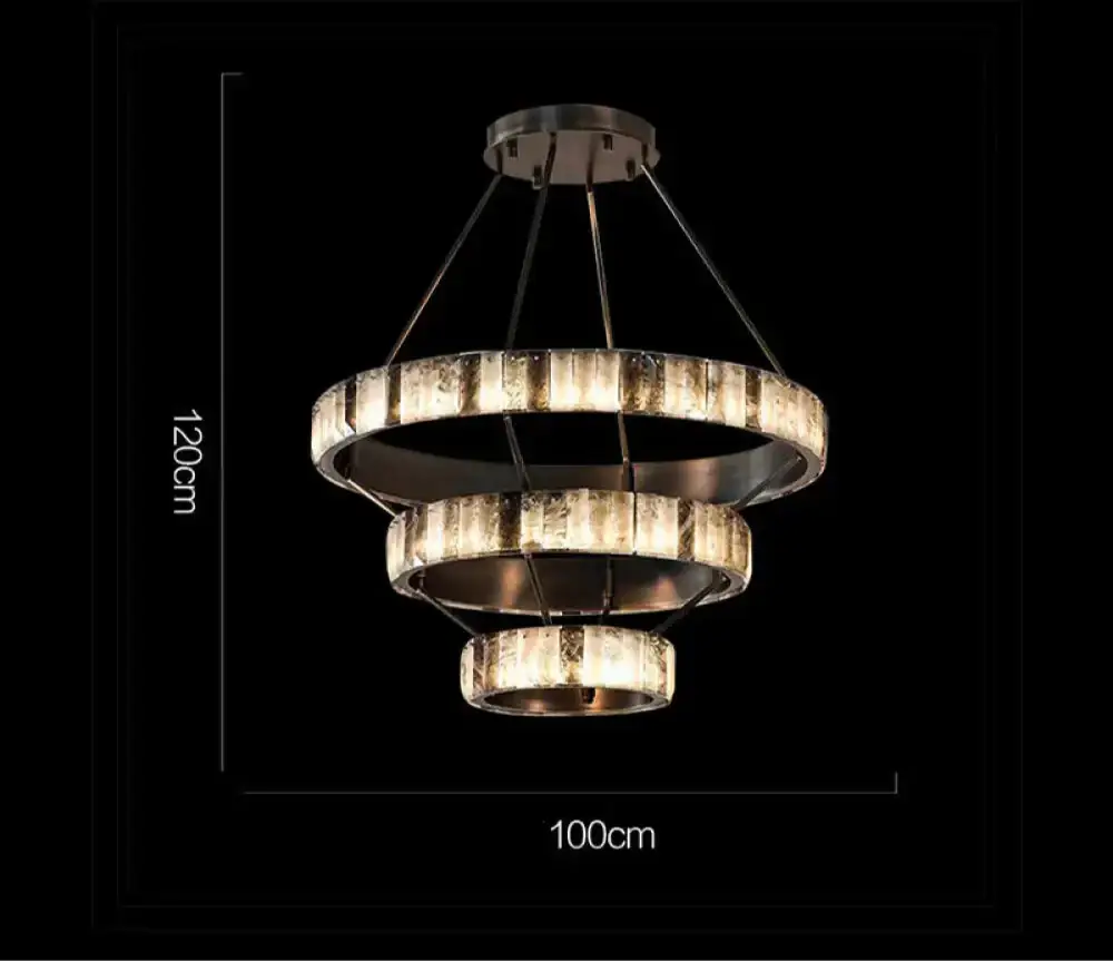 Tiered Alabaster Spiral Chandelier | Grand Stairwell Statement Light - Chandeliers