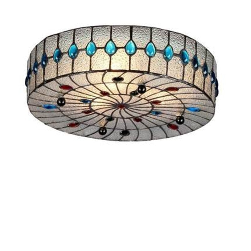 Tiffany Style Flush Mounts Living Room Corridor Hallway - Lamps