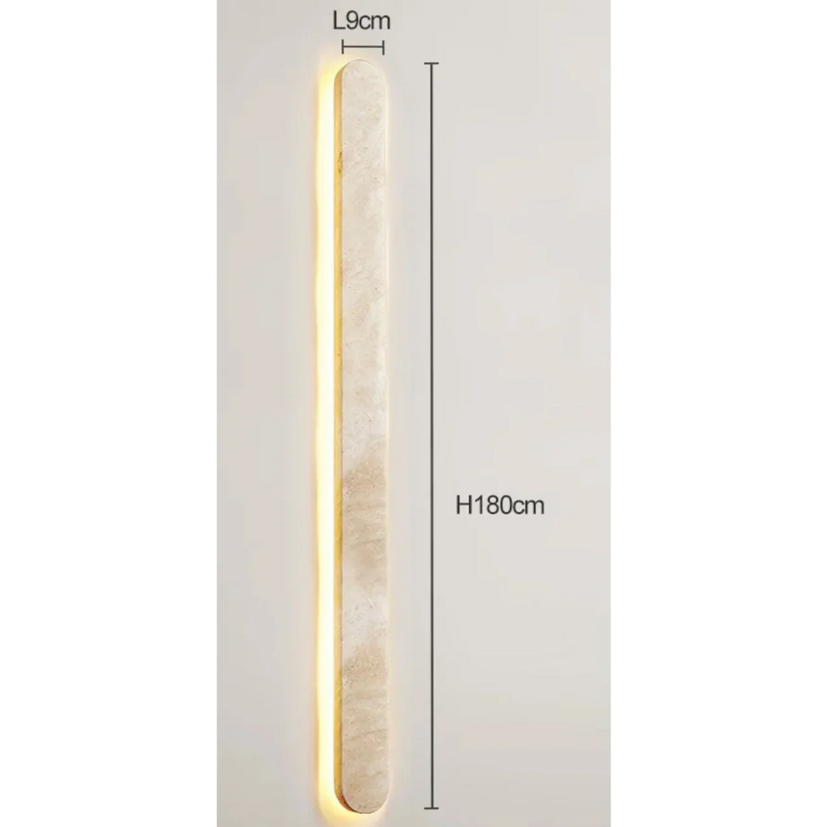 Travertine Outdoor Wall Light | Natural Stone Ip65 Waterproof Led Sconce Bathroom Patio & Balcony Casalola Lights