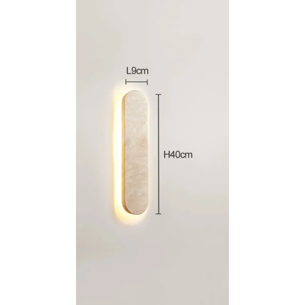 Travertine Outdoor Wall Light | Natural Stone Ip65 Waterproof Led Sconce Bathroom Patio & Balcony Casalola Lights