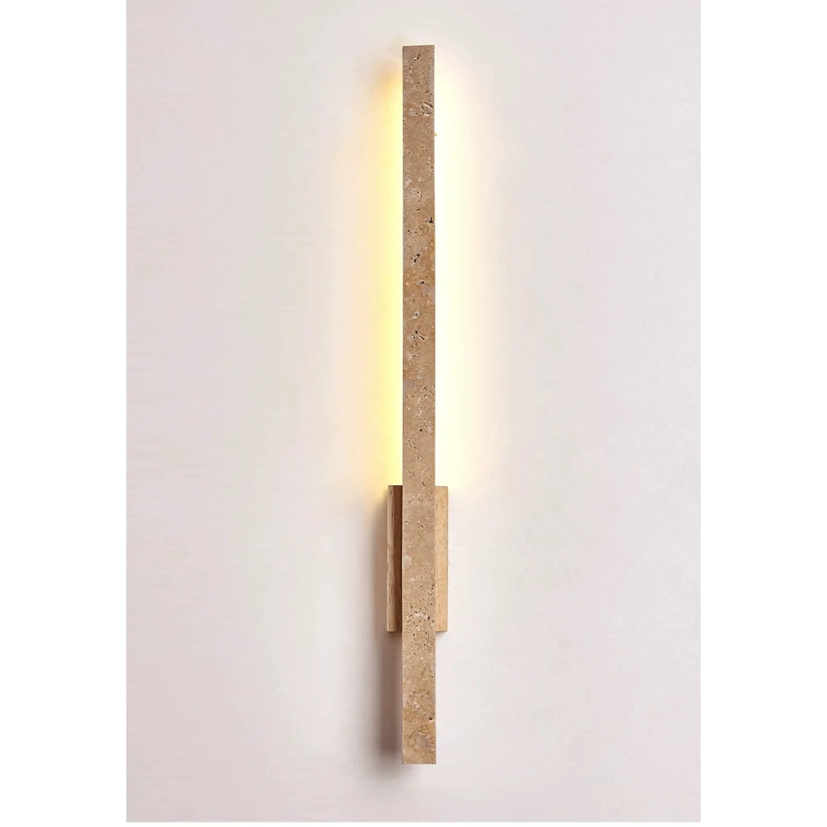Travertine Wall Sconces for Bathroom Living Room with Warm Led Light Modern Minimalism Home Decor Casalolalights Luxury