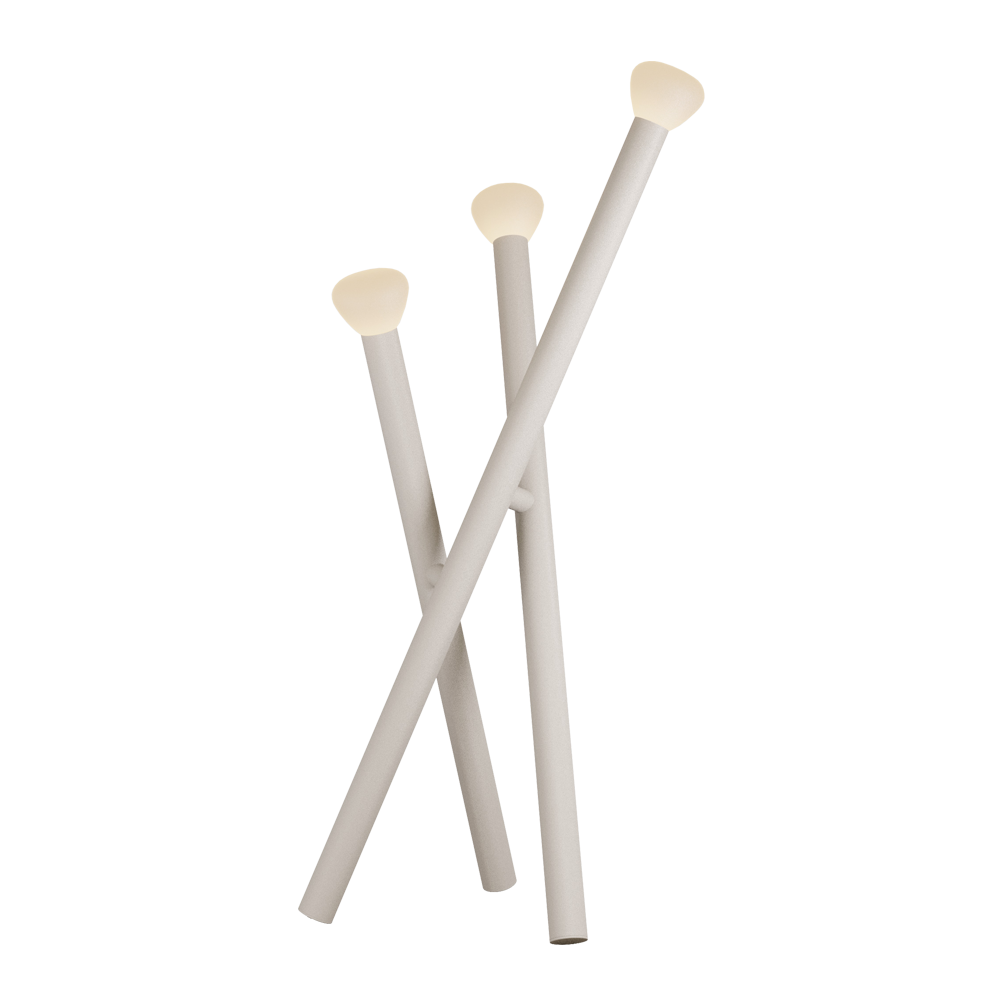 Modern Tripod Floor Lamp with Leaning Pole Design – Minimalist Led Lighting Accent - Lamps
