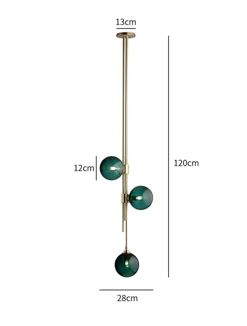 Trilogy Pendant Lighting for Bedroom | Bedside Hanging Lamps | Casalola - Lamps