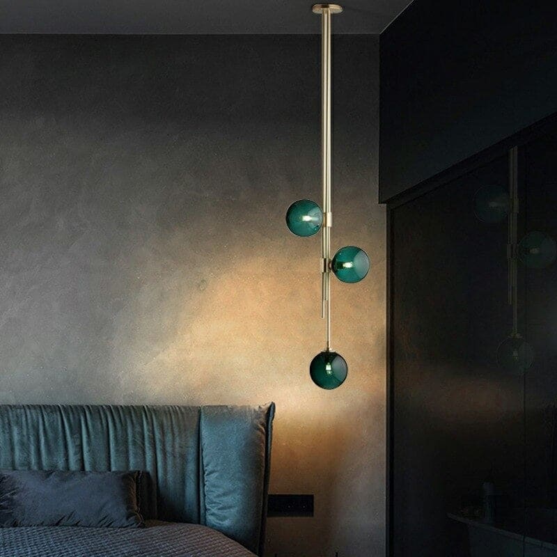 Trilogy Pendant Lighting for Bedroom | Bedside Hanging Lamps | Casalola - Lamps