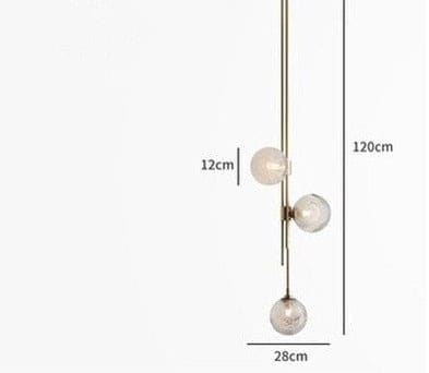 Trilogy Pendant Lighting for Bedroom | Bedside Hanging Lamps | Casalola - Lamps