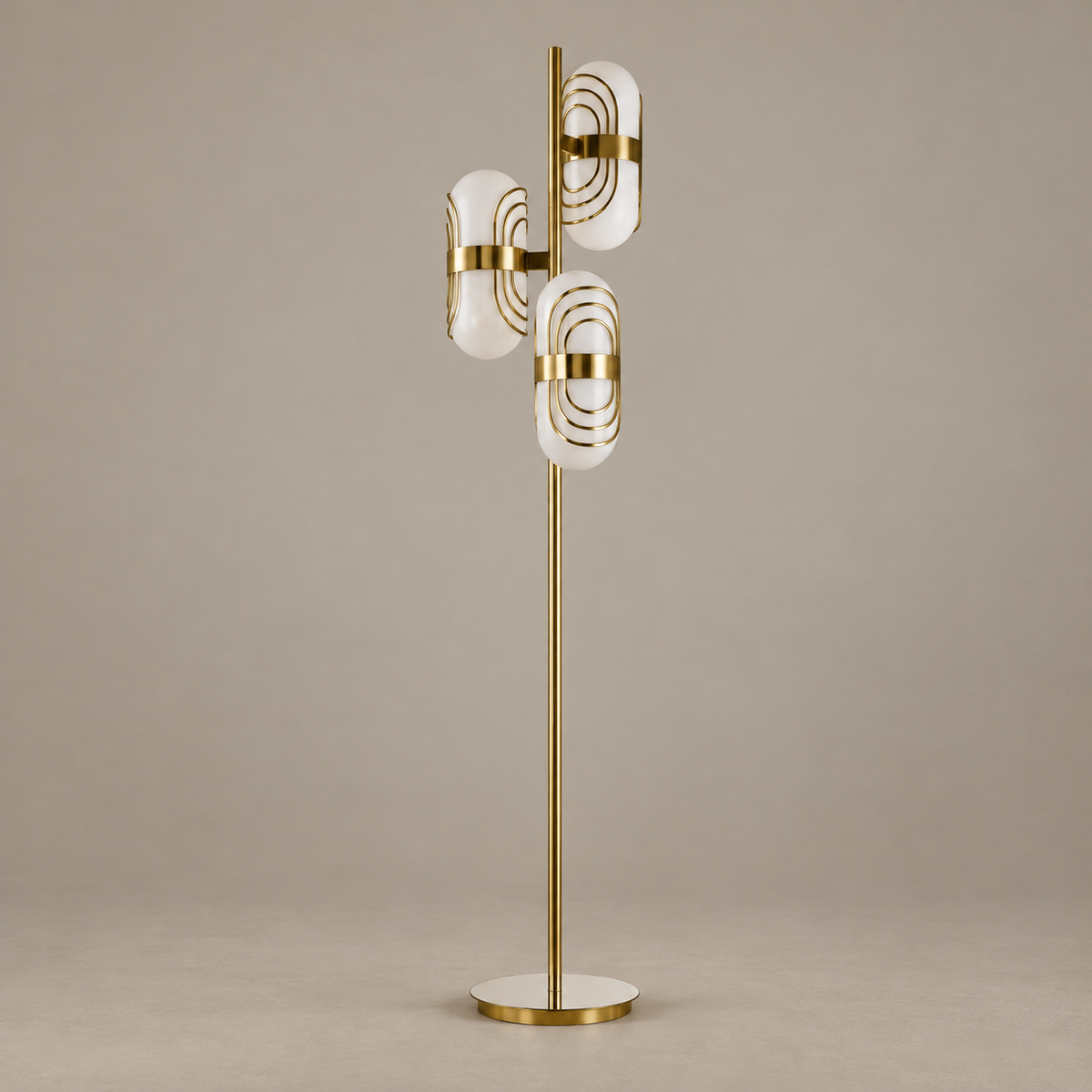Tris 3-Light Floor Lamp