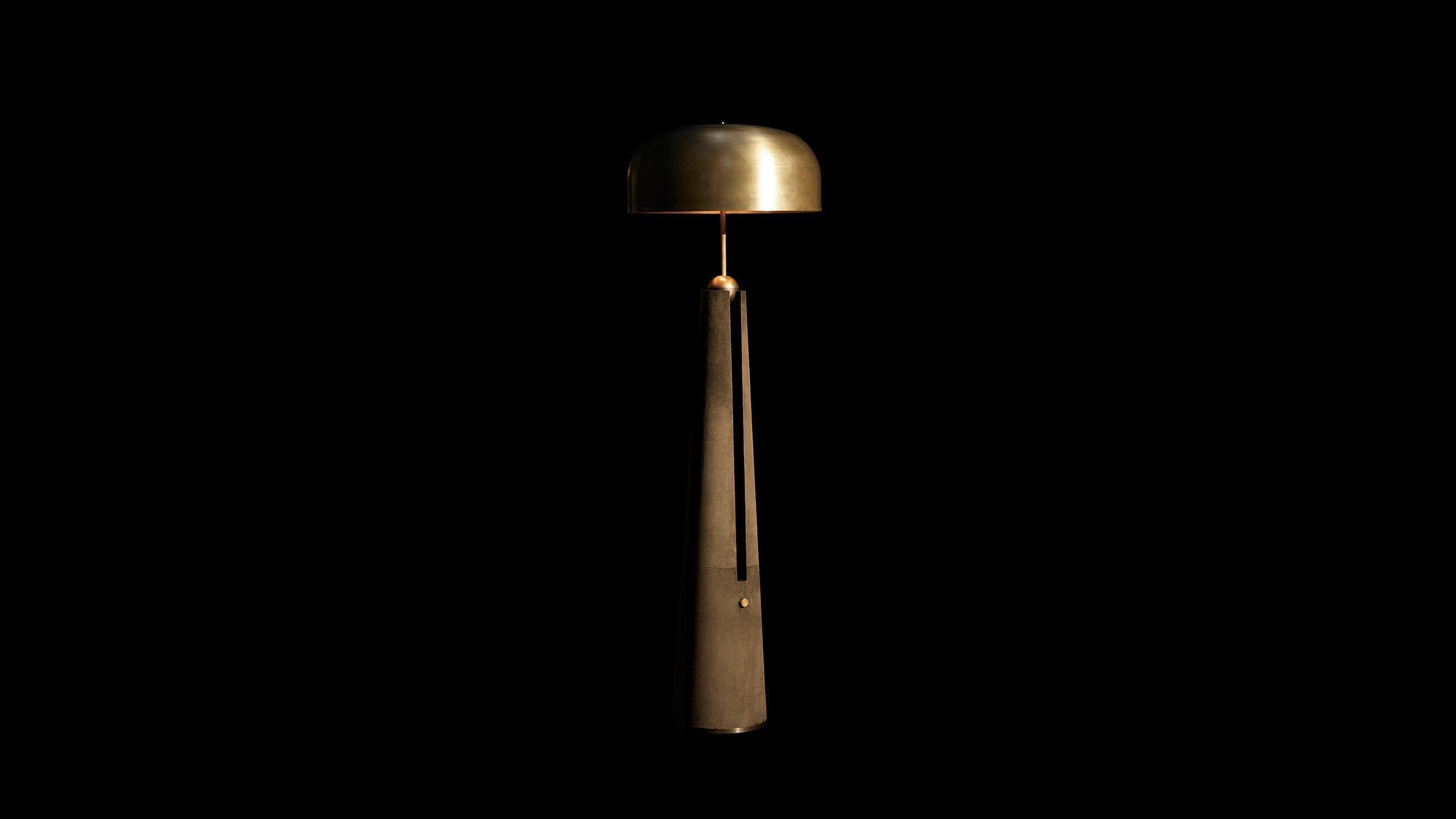 Mid Century Modern Floor Lamps - Vintage - Copper Finish