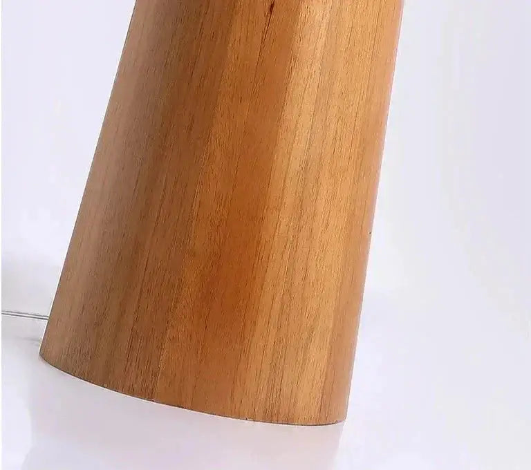 Vintage Solid Wood Floor Lamp for Living Room Bedroom Japandi Lamps