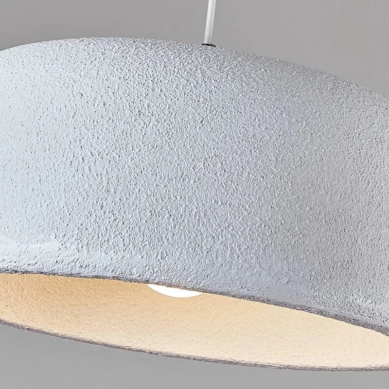 Wabi-sabi Dome Resin Pendant Light for Dining Room Living Bedroom | Japandi Decor