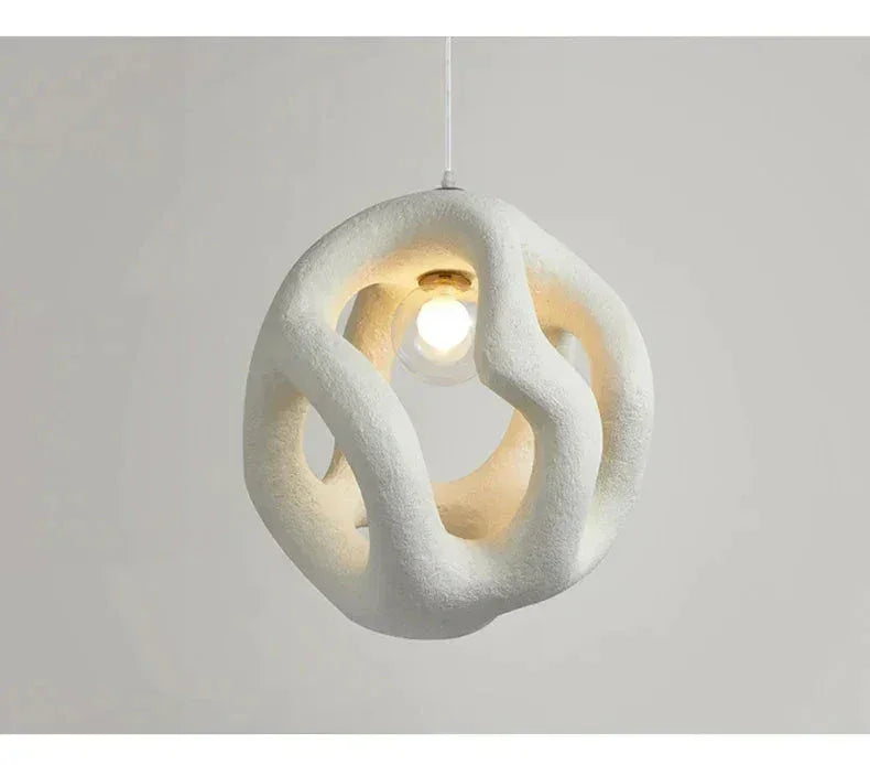Wabi-sabi Modern Pendant Lamps for Living Room Bedroom Dining - Lamps