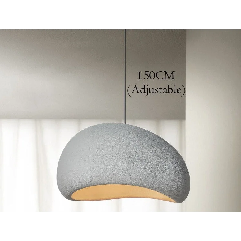 Solid Resin Wabi-sabi Pendant Light | Organic Asymmetrical Dome | Multi-size | Casalola Lights Casalolalights Luxury