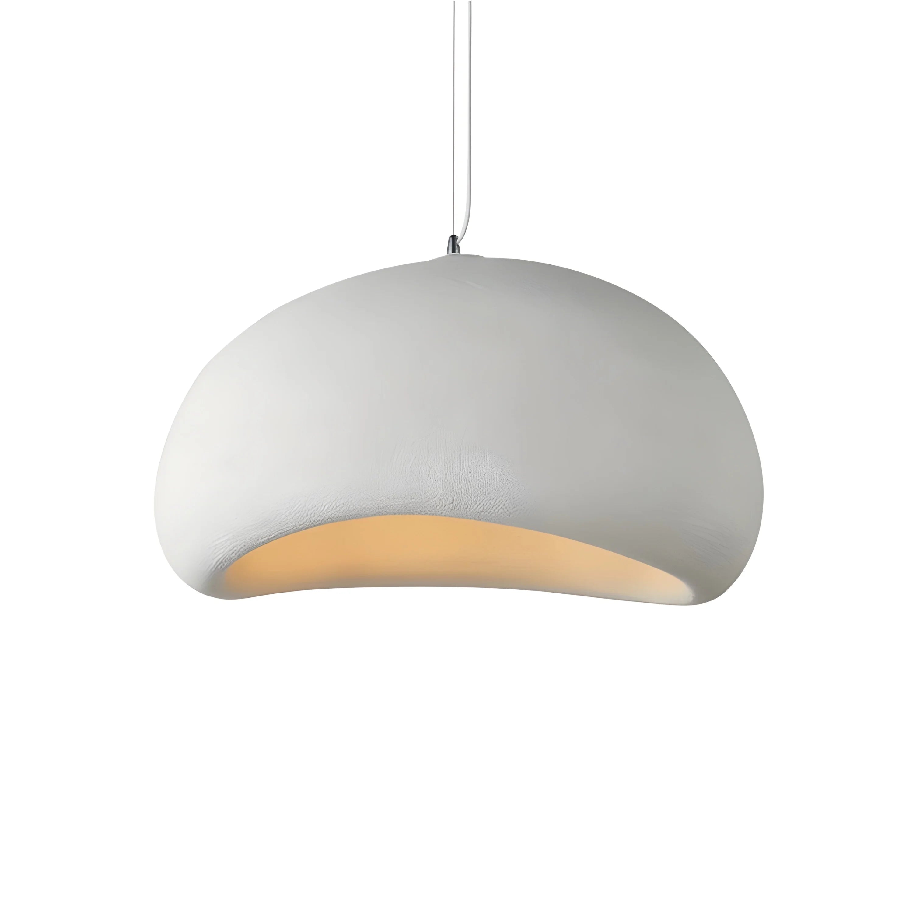 Solid Resin Wabi-sabi Pendant Light | Organic Asymmetrical Dome | Multi-size | Casalola Lights Casalolalights Luxury