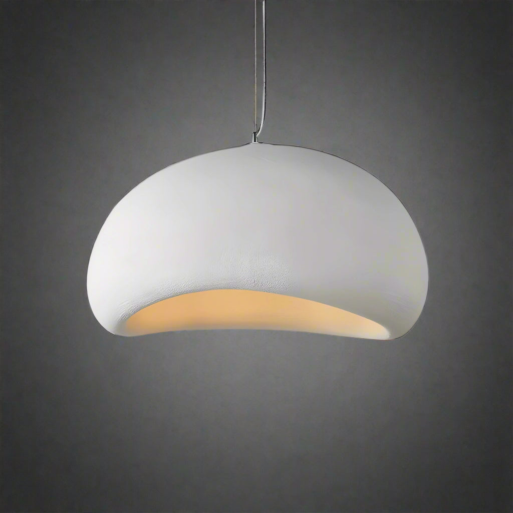 Ceramic Pendant Lamp | Modern Sculptural Led Light for Dining & Living Rooms - Lamps