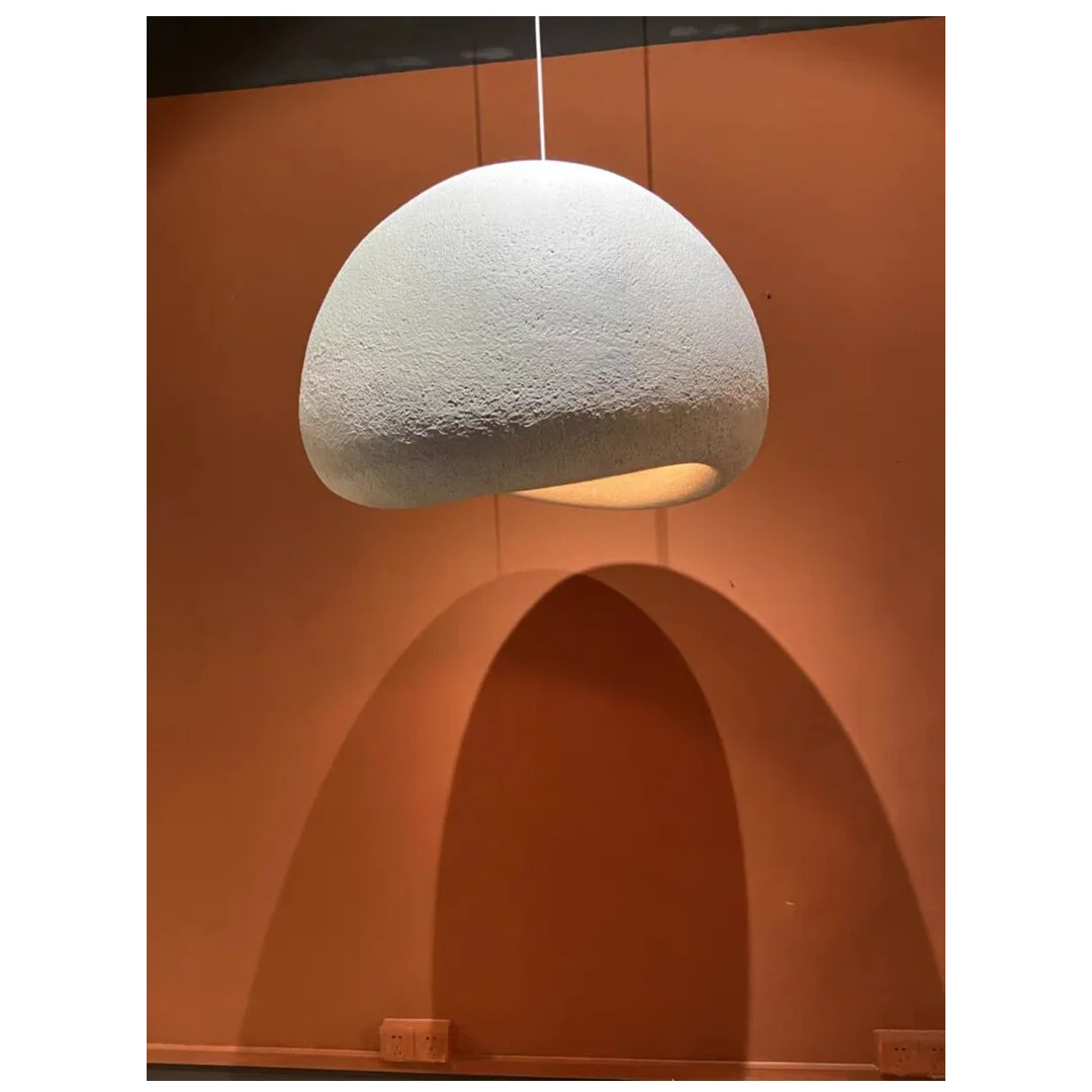 Solid Resin Wabi-sabi Pendant Light | Organic Asymmetrical Dome | Multi-size | Casalola Lights Casalolalights Luxury