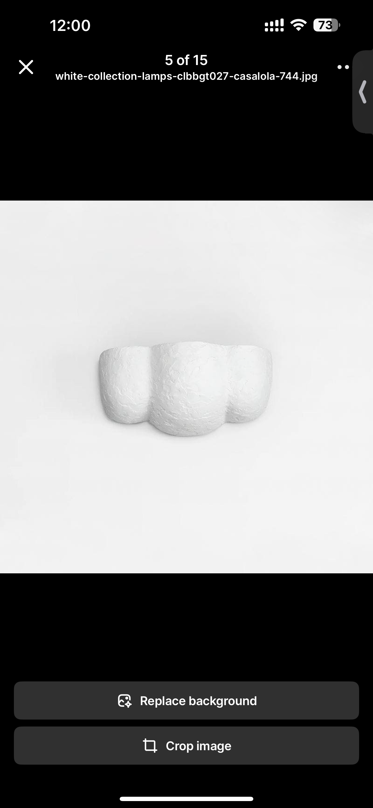 Wabi-sabi Plaster Wall Sconce – Sculptural Light for Hallway & Bedroom - Sconces