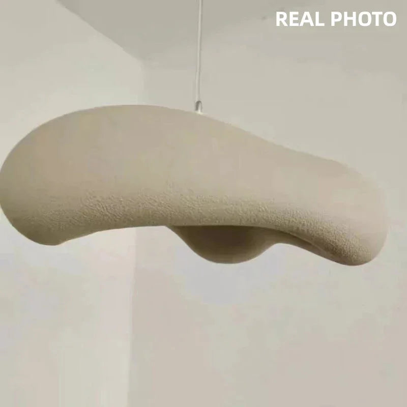 Wabi-sabi Resin Pendant Lamp for Living Rooom Bedroom