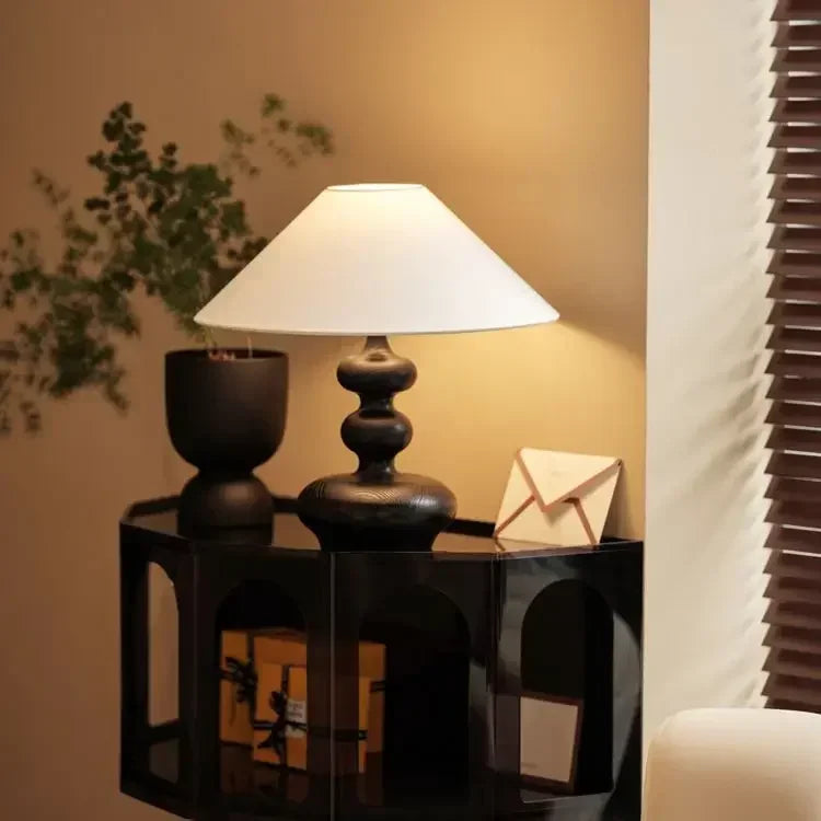 Wabi Sabi Table Lamp for Quiet Luxury Interior Homes