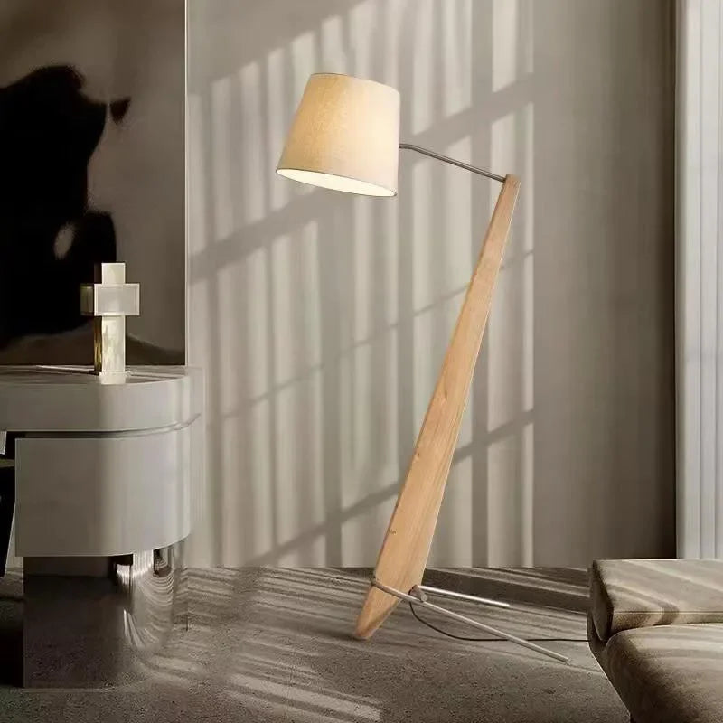 Walnut Angled Arm Floor Lamp | 90cm Reach Over Sofa 180cm Tall E26/e27 Dimmable Option Casalola Lights Luxury Lamps
