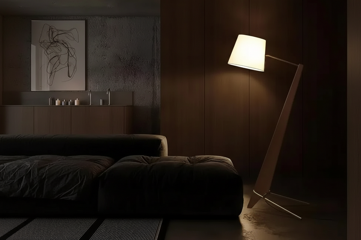 Walnut Angled Arm Floor Lamp | 90cm Reach Over Sofa 180cm Tall E26/e27 Dimmable Option Casalola Lights Luxury Lamps