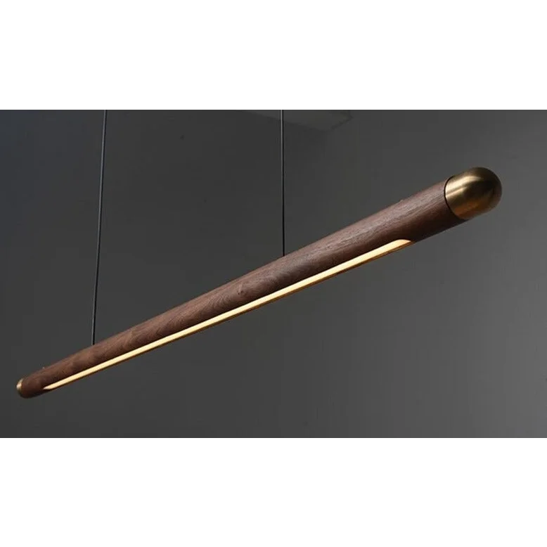 Wood Kitchen Linear Pendant Lighting Contemporary Decor Casalolalights Luxury Lamps for Interior Designers