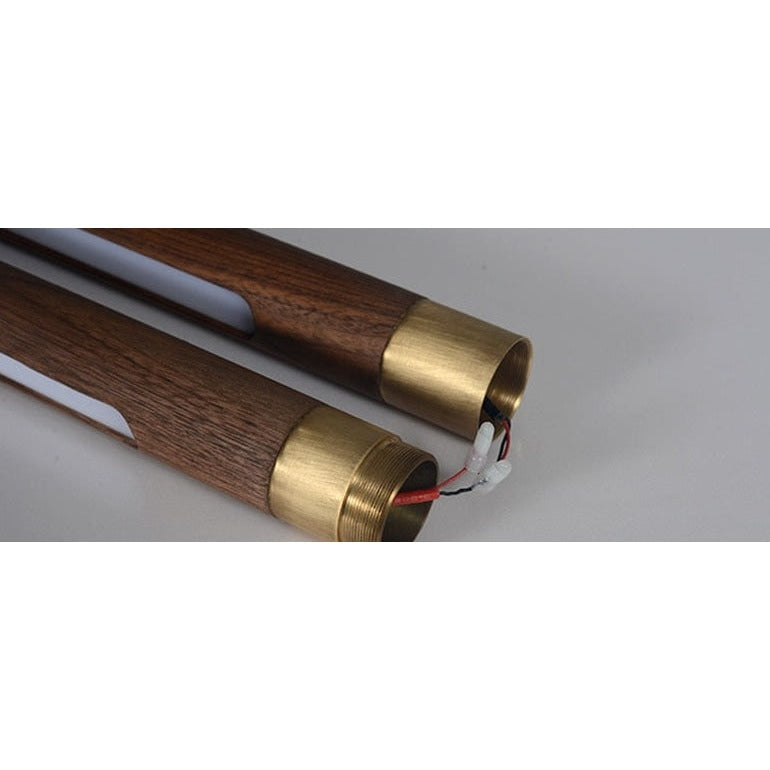 Wood Kitchen Linear Pendant Lighting Contemporary Decor - Lamps