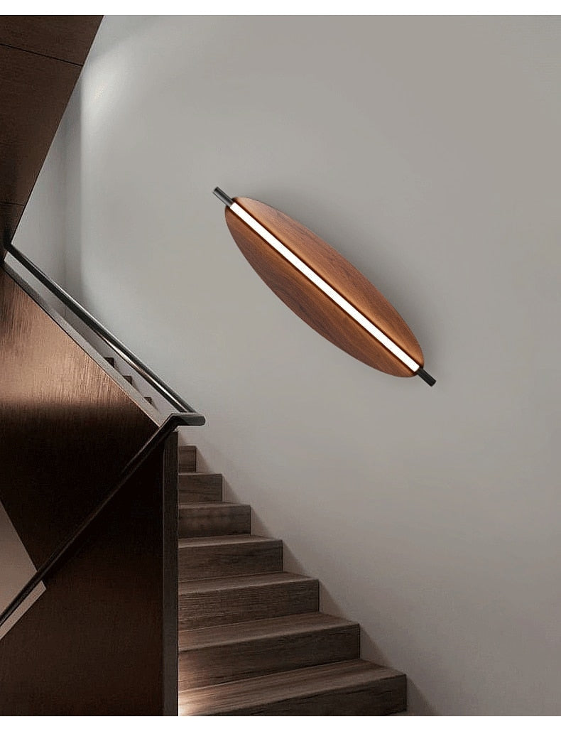 Walnut Wall Light Fixtures | Bedside Lights | Minimalist Lamps | Casalola - Sconces