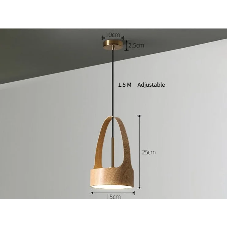 Minimalist Hanging Light Fixtures | Brown Bedroom | Casalola