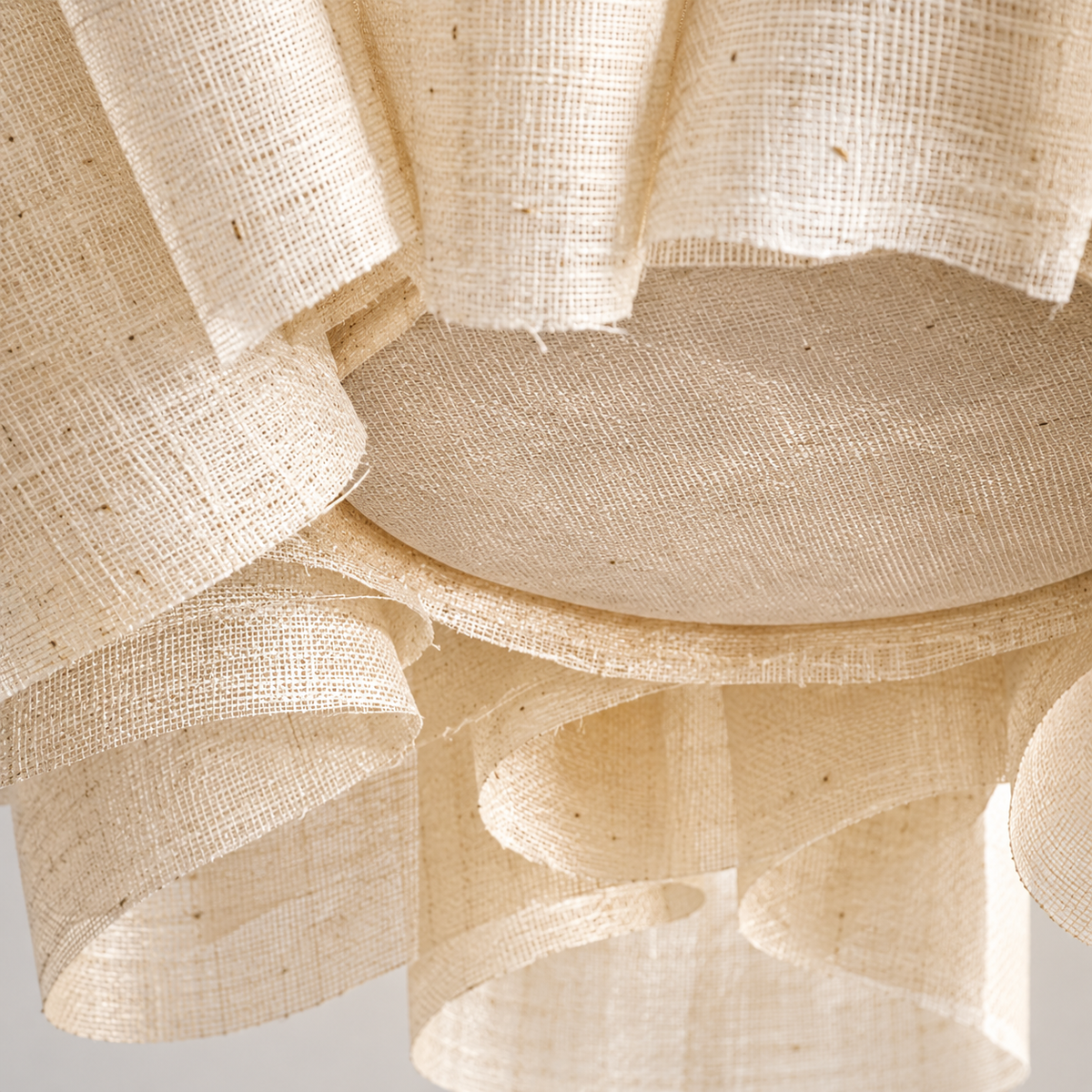 Woven Abaca Pendant Light | Handwoven Natural Fibre Shade 30-100cm Minimalist Kitchen & Dining Casalolalights Luxury