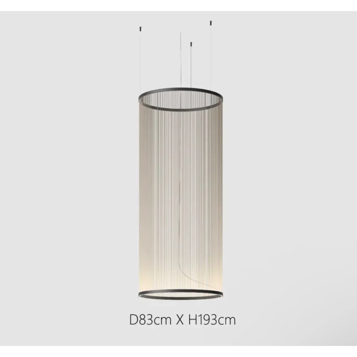 Woven Thread Pendant Light for Dining Room or Stairwell | Red Green Cream 14.6 to 48.8 Inch Led Casalola Lights Luxury