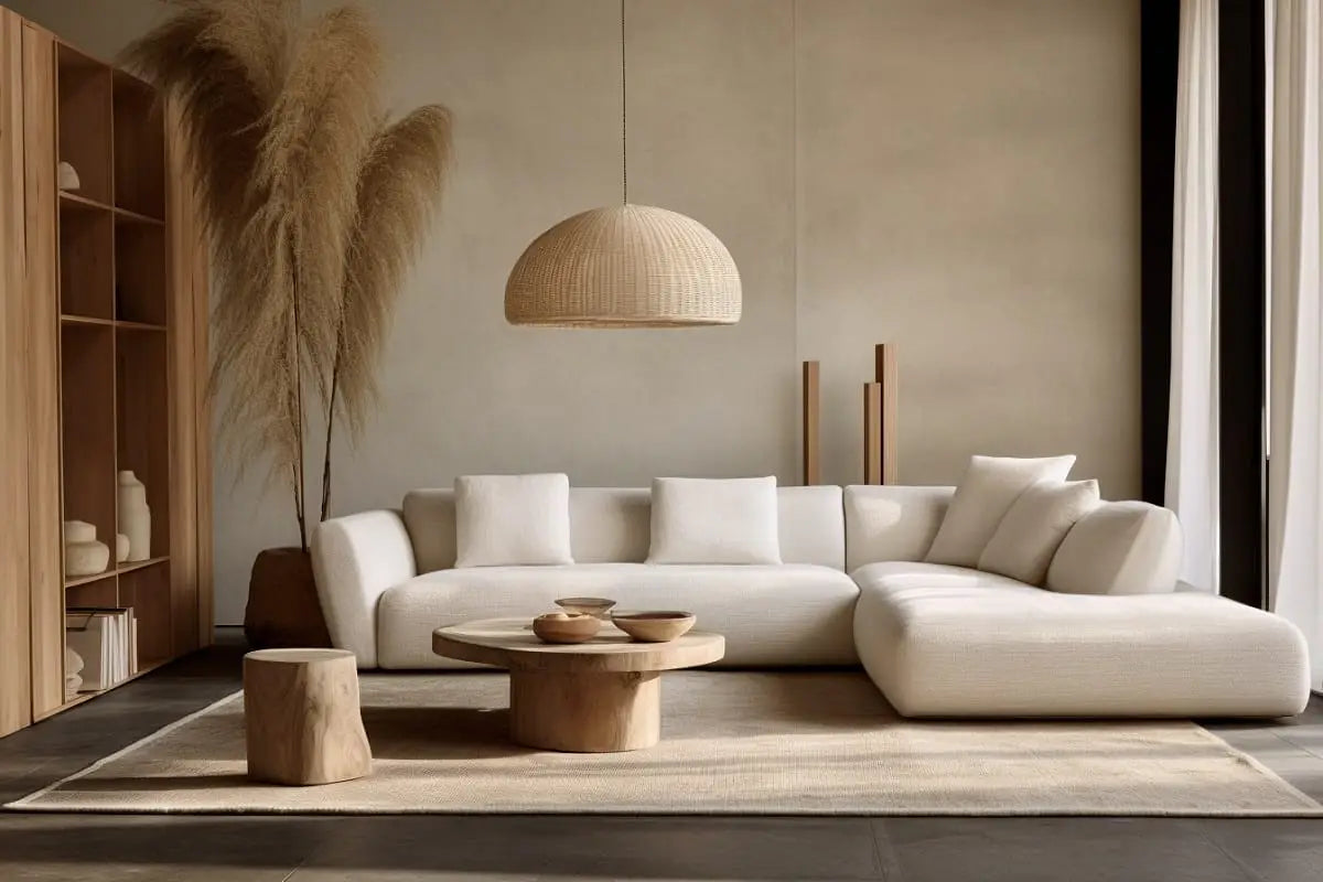 Wabi-sabi Lamps: Modern Minimalist Ceiling Light Fixtures