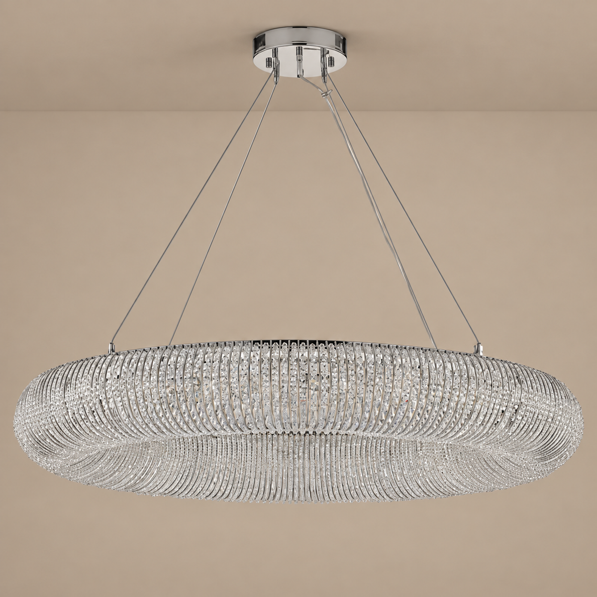 Silver Crystal Chandelier | CLSC0951S
