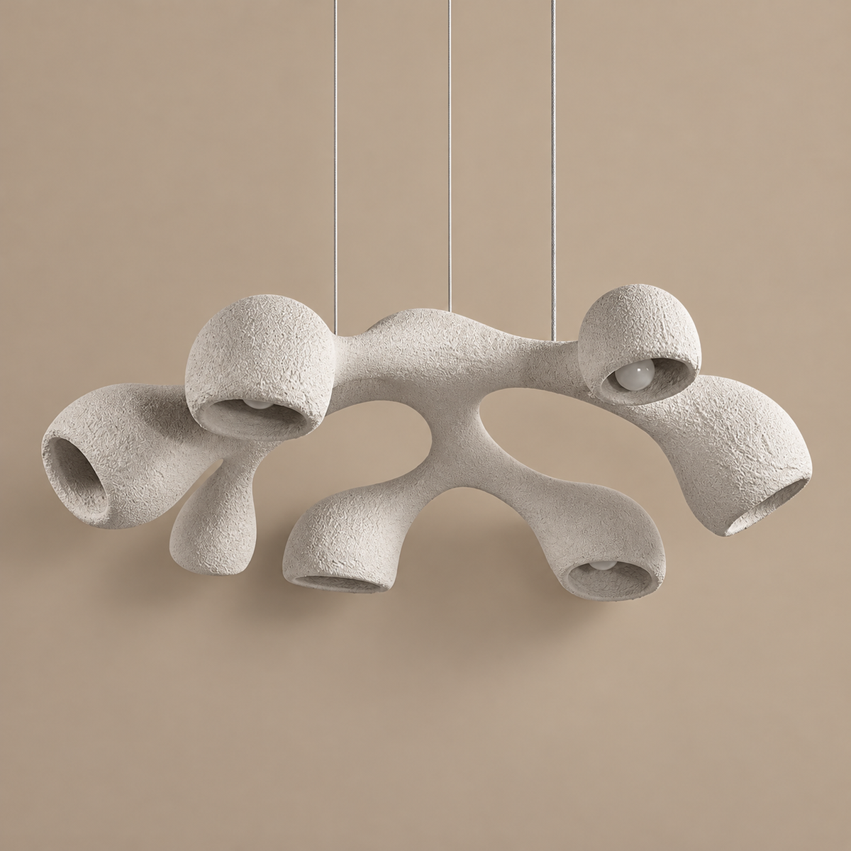 Organic Sculptural Pendant Chandelier | CL01S4ASCB