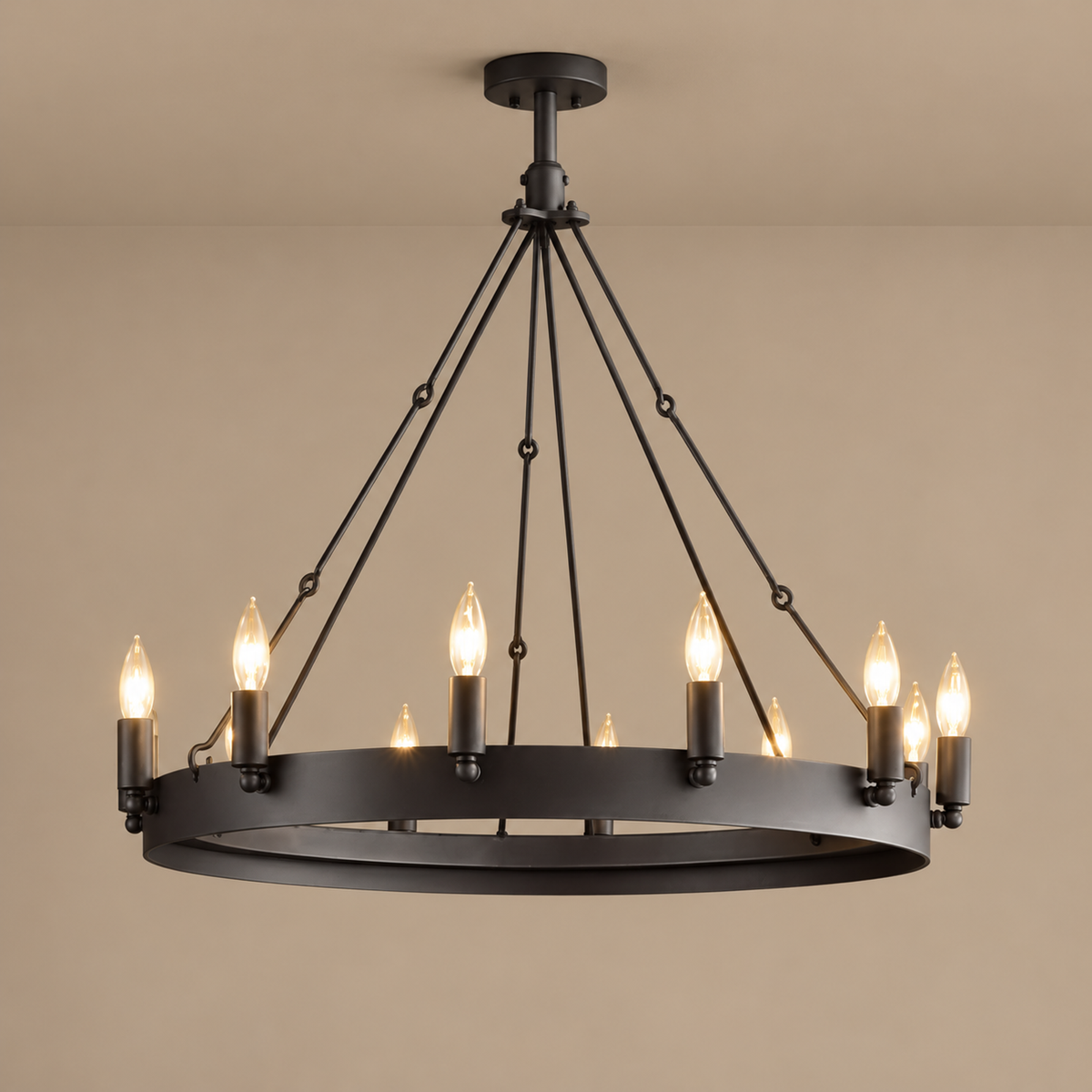 Candelabra Ring Chandelier