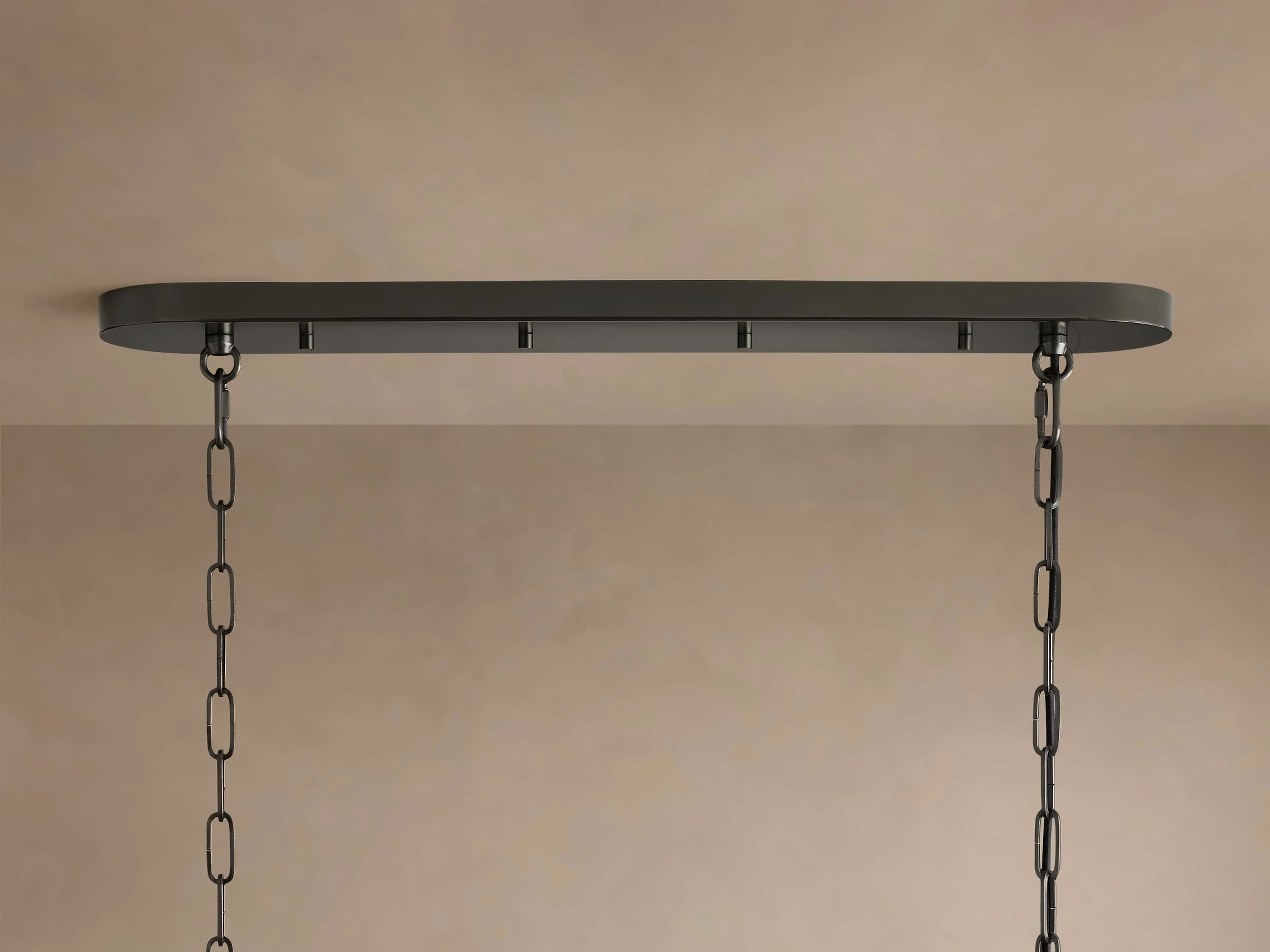 The Verdita Chandelier | Clear Curved Glass | CLND021C