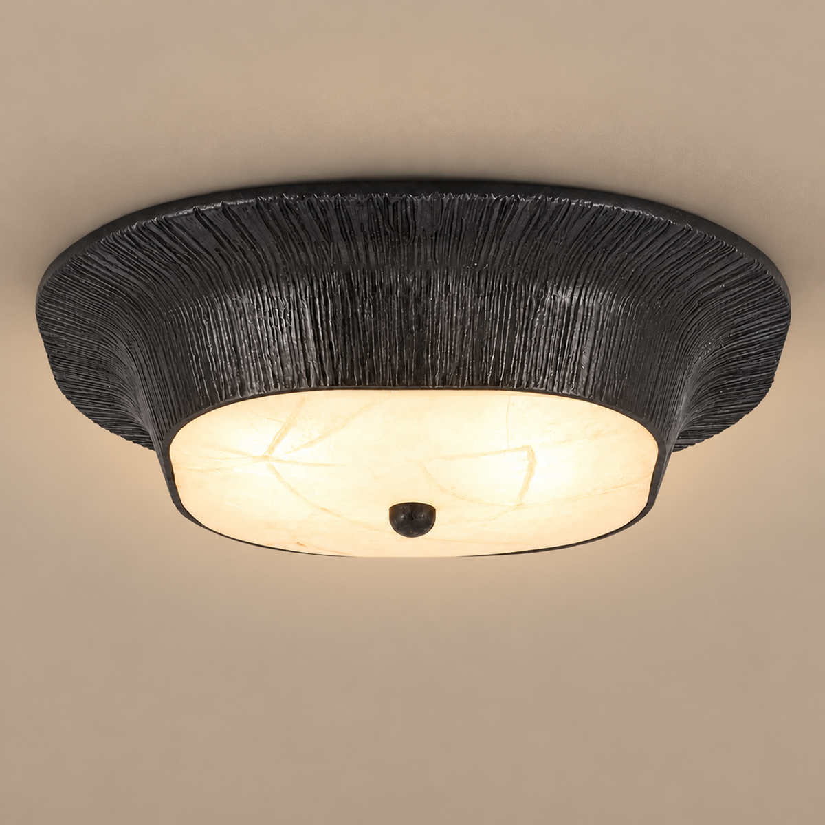 Resin Flush Mount Ceiling Light | CLSS001M
