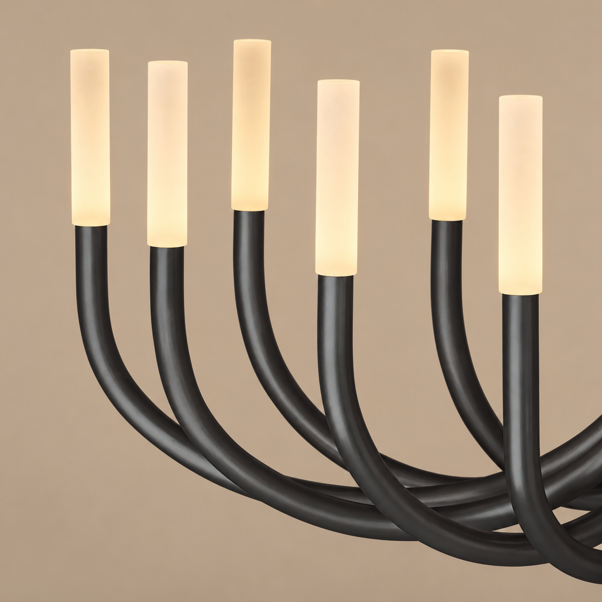 Grand Black Candelabra Chandelier | CL0287KLB