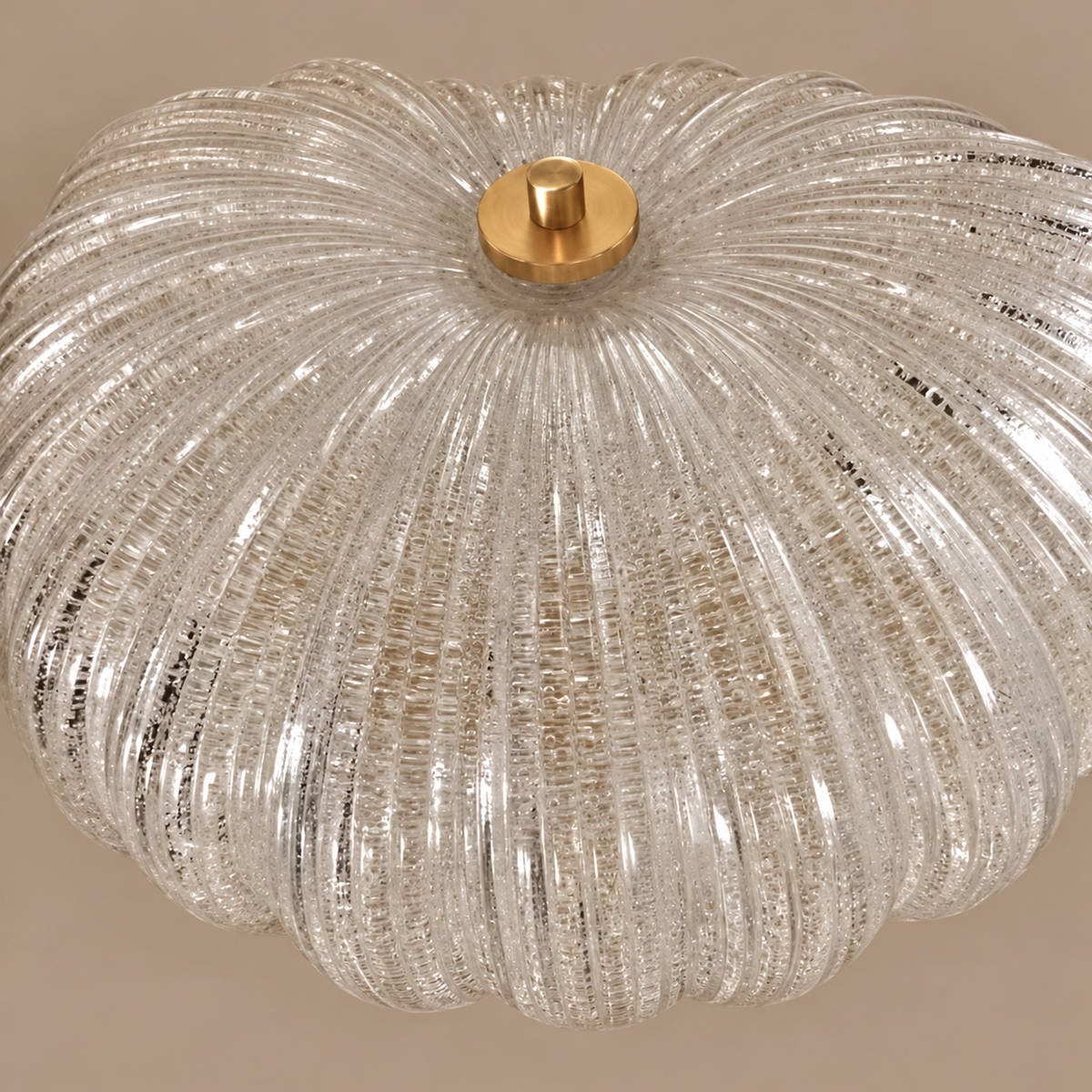 Vintage Flower Glass Flush Mount | CLKK002S
