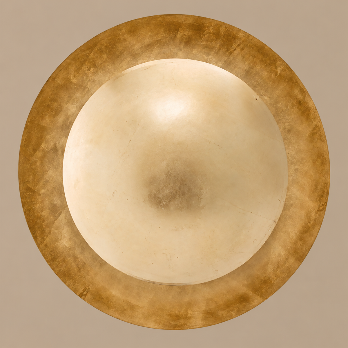 Sculptural Gold Tiered Pendant | CLIS0960