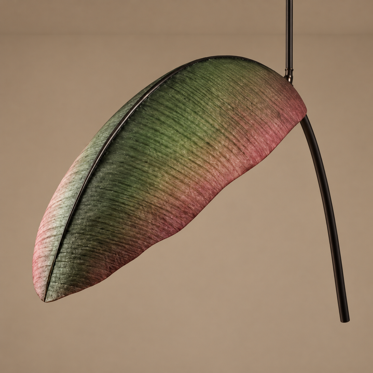 Single Banana Leaf Pendant Light | CLJNB02
