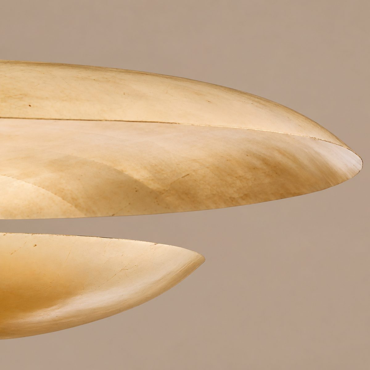 Sculptural Gold Tiered Pendant | CLIS0960