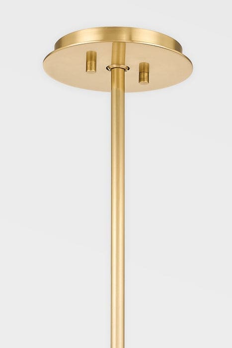 Art Deco Chandeliers - Unique for Living Room - Celestial Glass Copper Finish