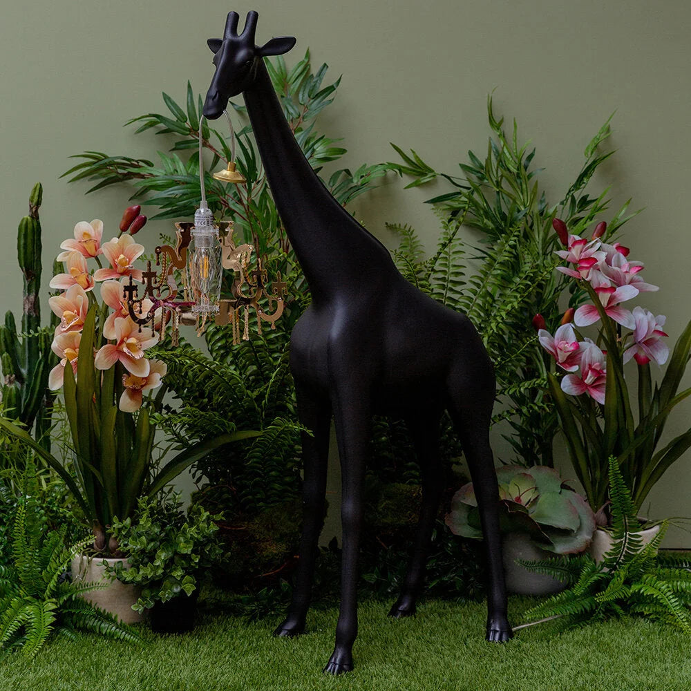 Tall Floor Lamps 13 Feet Blackgiraffe Chandelier for Outdoor Events Hotels Stairs