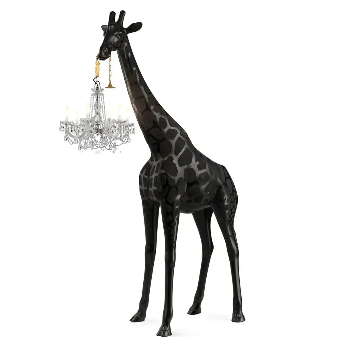 Tall Floor Lamps - 13 Feet Blackgiraffe Chandelier for Outdoor Events Hotels Stairs