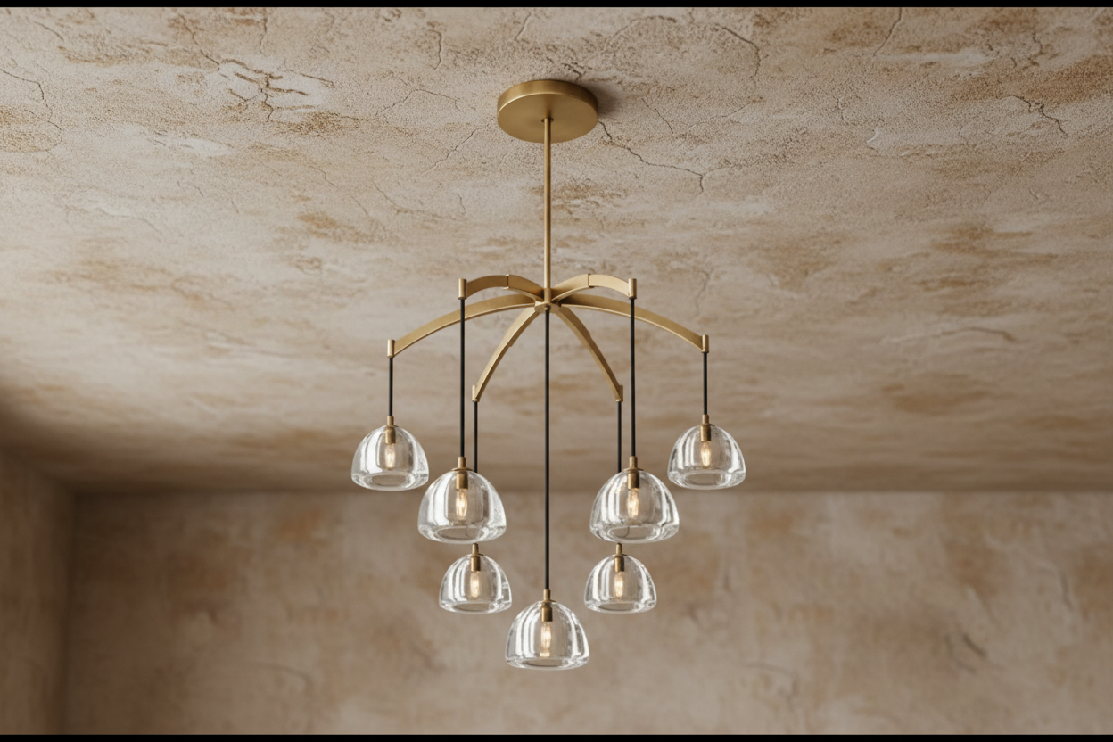 7 LIGHTS COPPER CHANDELIER | CLHYR025
