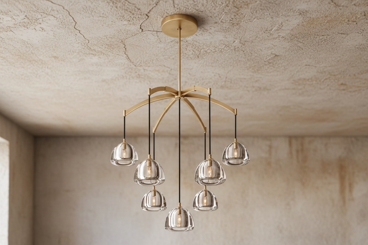 7 LIGHTS COPPER CHANDELIER | CLHYR025
