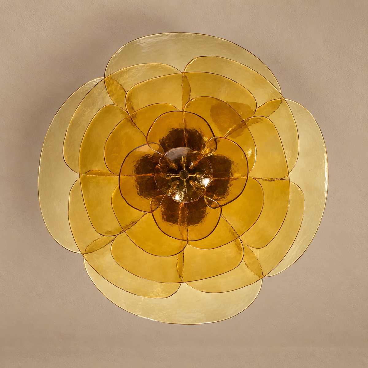 Fiore Chandelier | Glass Pink Petals | CLZL896620